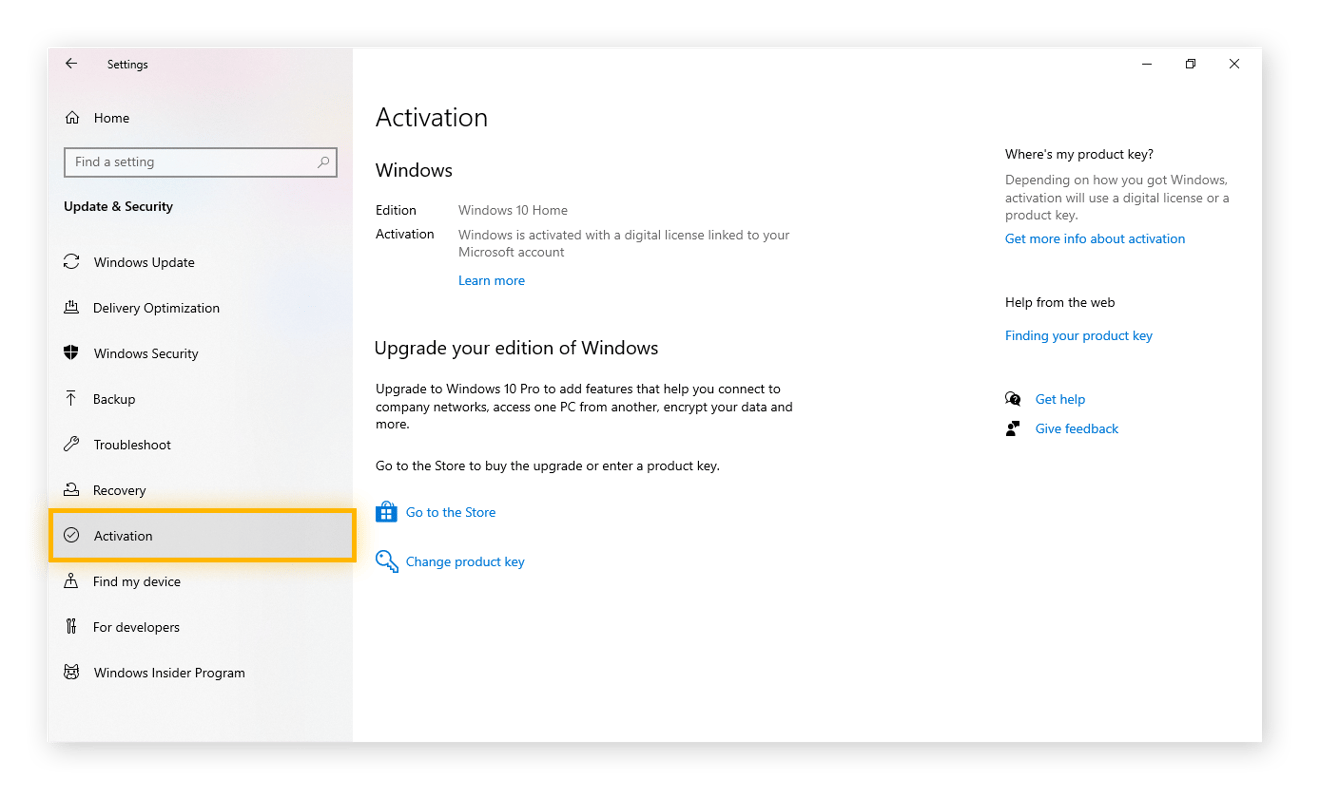 TROVARE IL CODICE PRODUCT KEY DI WINDOWS visual data 7